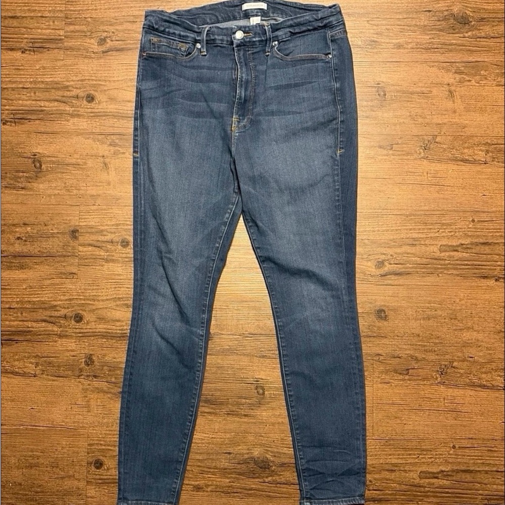 Good America Good Waist Women's Blue Jeans